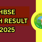HBSE 12th Result 2025