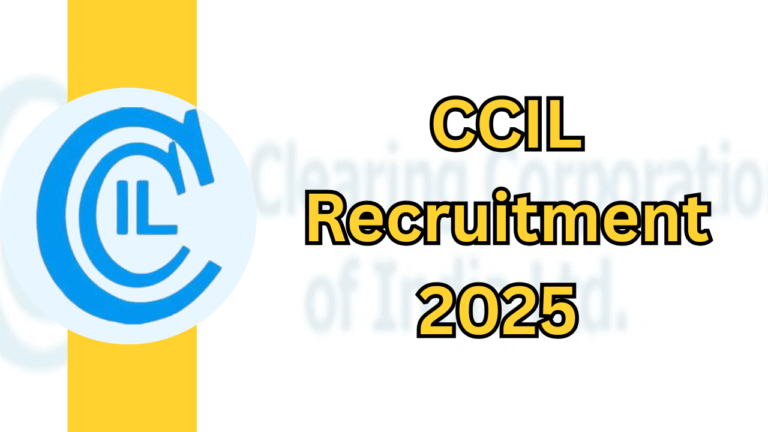 CCIL Recruitment 2025