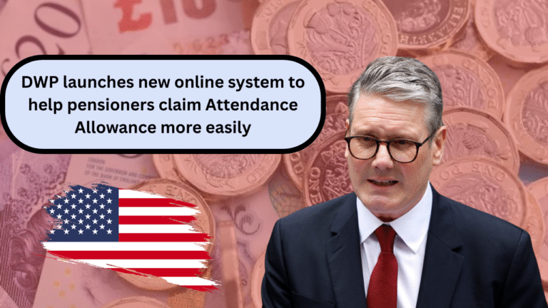 DWP launches new online system to help pensioners claim Attendance Allowance more easily