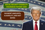 Social Security Disability Insurance for May 2025: Payment Amounts, Eligibility, and Key Dates